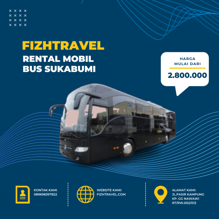 Rental Mobil Bus Sukabumi Terpercaya
